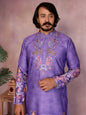Jyoti Fashion Men's Jamuni Sequins Embroidered Kurta with Pajama