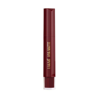 Lakme 9to5 Hya Matte Liquid Lipstick + Hyaluronic Acid - Afterhours Wine