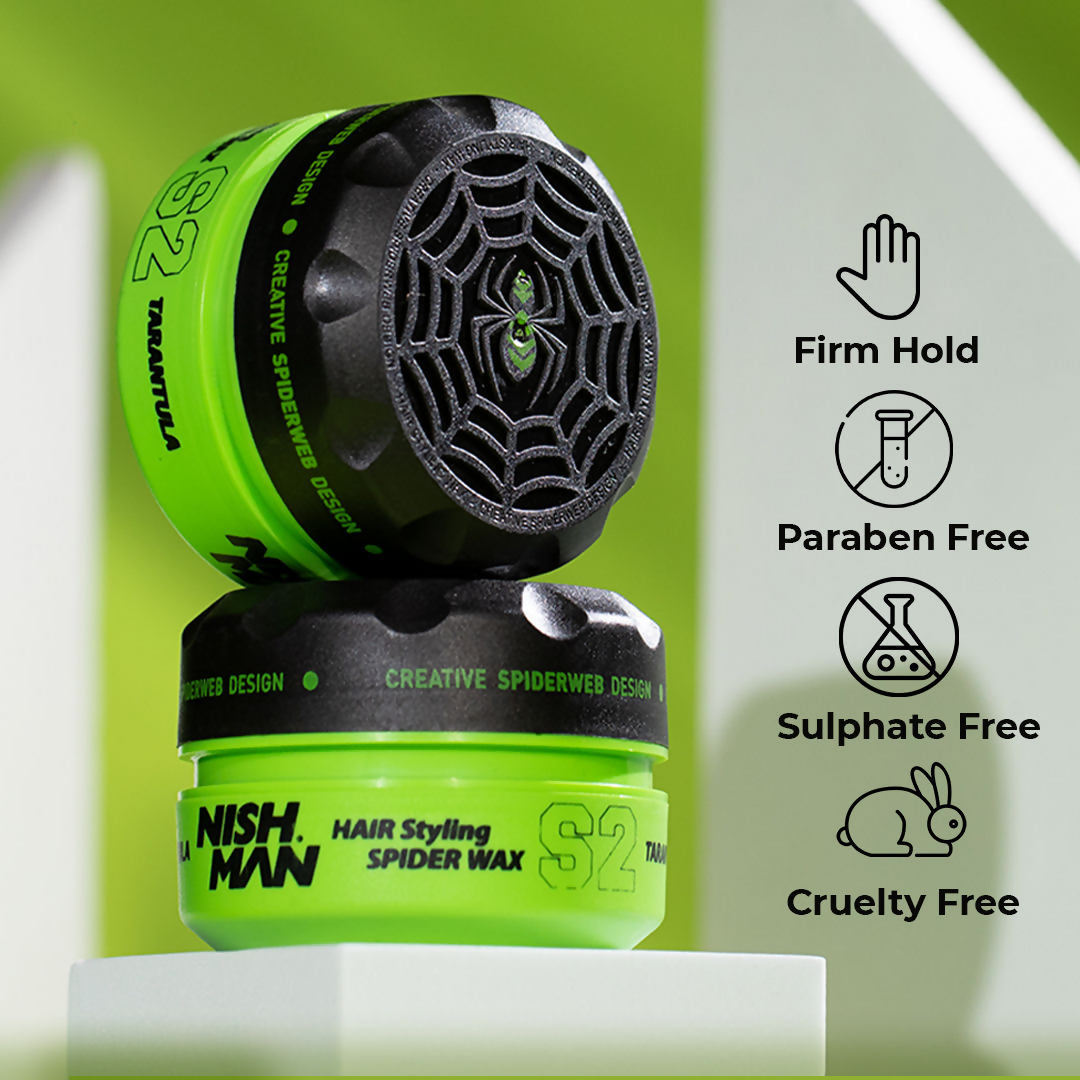 NishMan S2 Tarantula Hair Styling Spider Wax