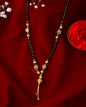 Jewels Nest Traditional Gold-Polished Double-Strand Mangal Sutra