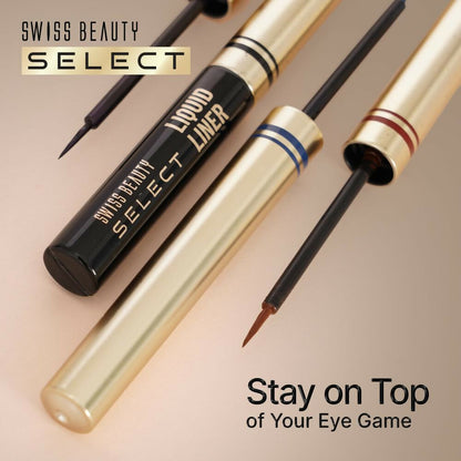 Swiss Beauty Select Here To Stay Liquid Liner, 1-Wanderlust Blue