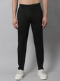 Jainish Men's Olive Solid Streachable Lycra Trackpants