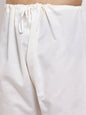Jompers Men Cream Embroidered Kurta with Pyjamas