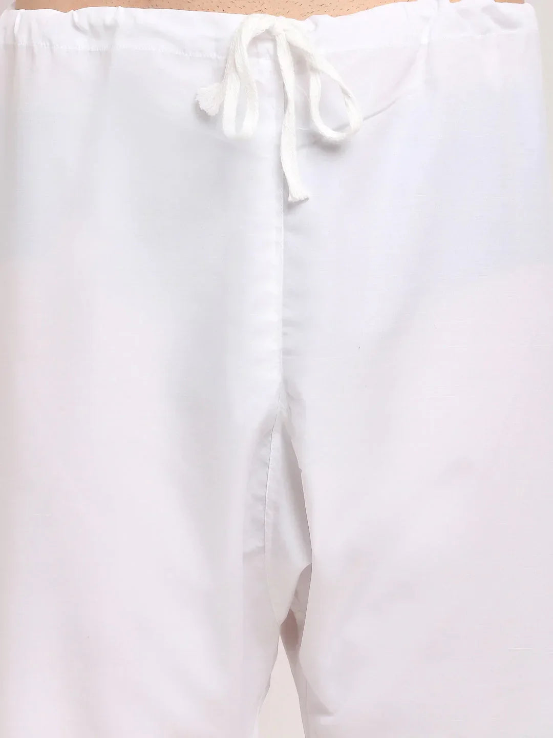 Jompers Men's Green Chikankari Kurta with Churidar