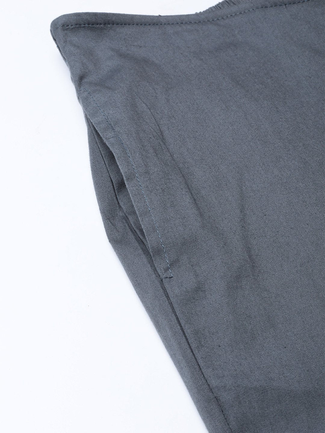 Jompers Women Grey Smart Fit Solid Bottom Flared Trousers