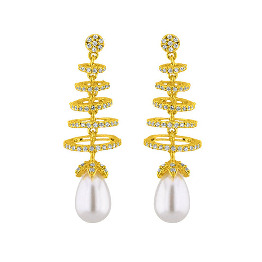 J Pearls Alluring Pearl Earrings - Real Pearl Jewelry