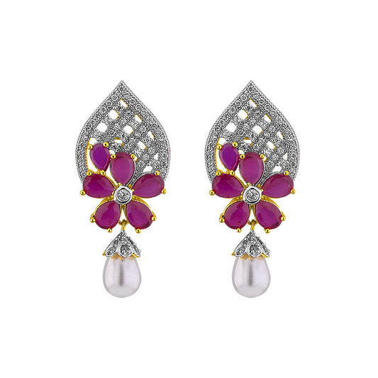 J Pearls Vibrant Earrings - Real Pearl Jewelry