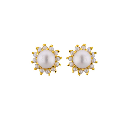 J Pearls Speculate Studs - Real Pearl Jewelry