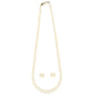 J Pearls Single Line Round Pearl Necklace - Real Pearl Jewelry
