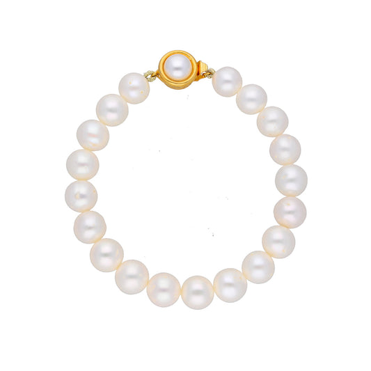 J Pearls Lucky Pearl Bracelet - Real Pearl Jewelry