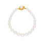J Pearls White Charm Pearl Bracelet - Real Pearl Jewelry