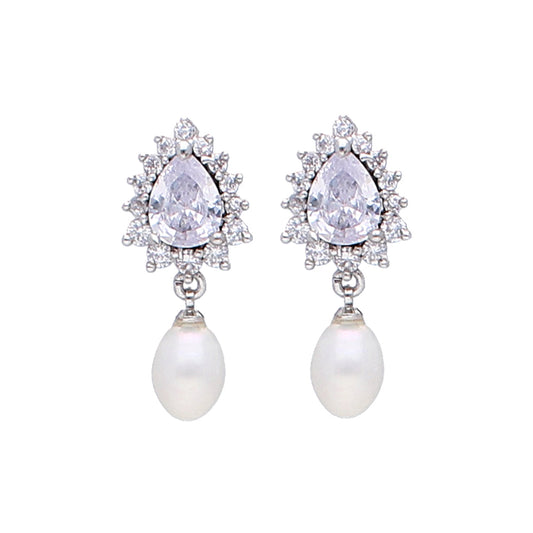 J Pearls Classic Pearl Earrings - Real Pearl Jewelry
