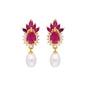 J Pearls Sparkle Pearl Earrings - Real Pearl Jewelry