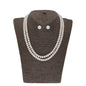 J Pearls Eeshani 2 Lines Pearl Necklaces - Real Pearl Jewelry