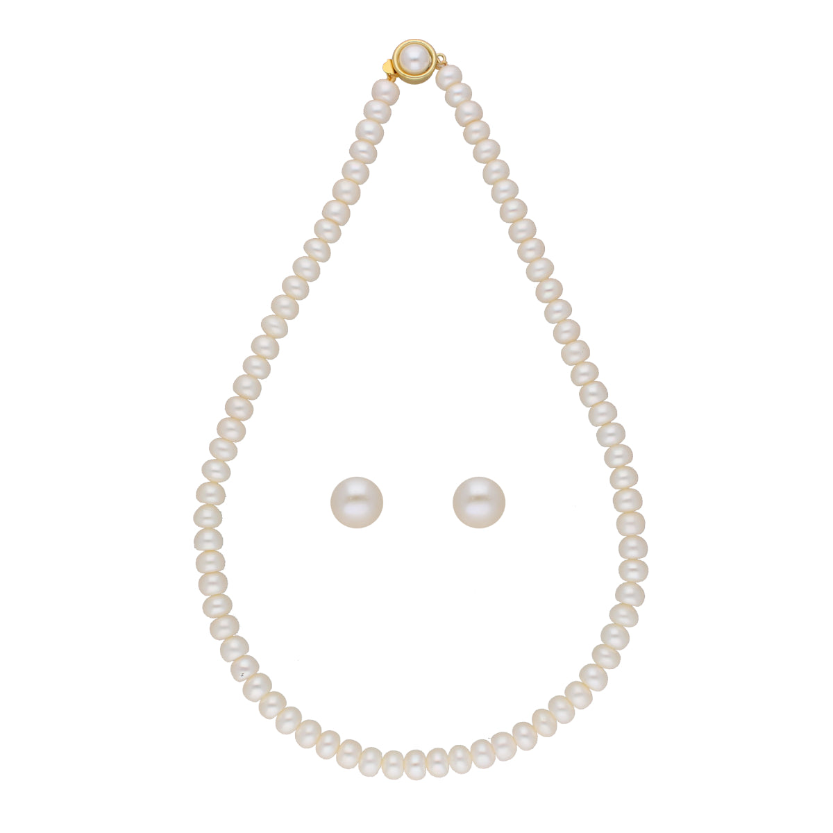 J Pearls Twisted 1 Line Pearl Necklaces - Real Pearl Jewelry