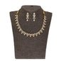 J Pearls Zara 1 Line Necklace Set - Real Pearl Jewelry