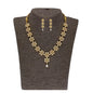 J Pearls Baasima 1 Line Necklace Set - Real Pearl Jewelry