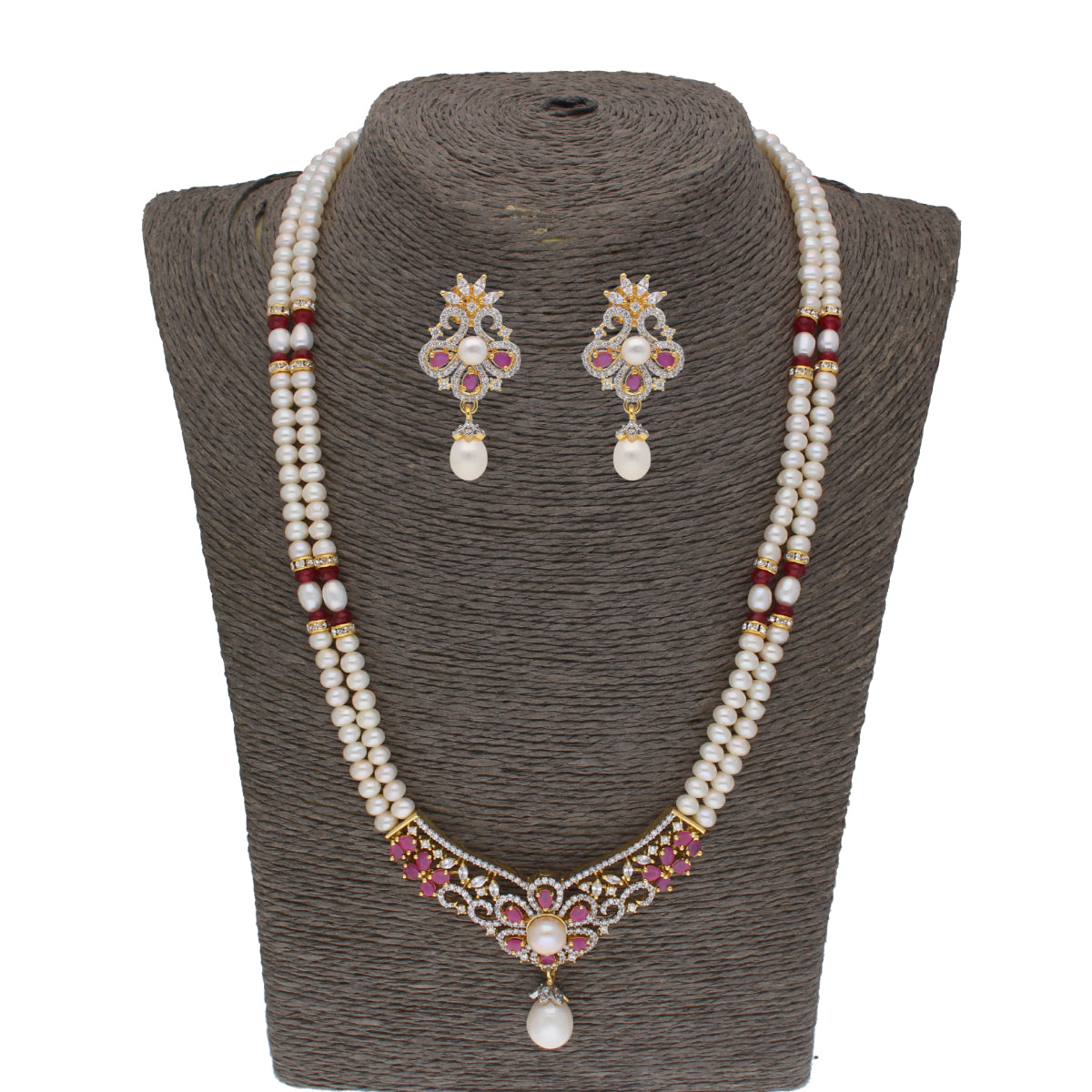 J Pearls Charming Pearl Necklace - Real Pearl Jewelry