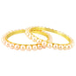 J Pearls Pink Pearl Bangles - Real Pearl Jewelry