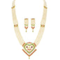 J Pearls Exclusive Rani Necklace Set - Real Pearl Jewelry