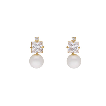 J Pearls Amazing Drop Pearl Set - Real Pearl Jewelry