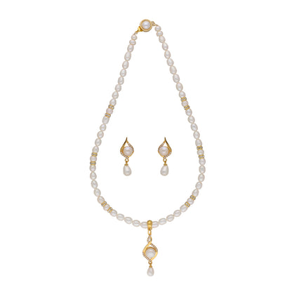 J Pearls Shine Pearl Set - Real Pearl Jewelry