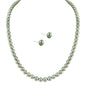 J Pearls Simple Grey Pearl Set - Real Pearl Jewelry
