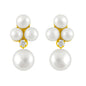 J Pearls Snow White Pearl Earrings - Real Pearl Jewelry