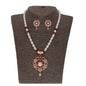 J Pearls Krishna 1 Line Pearl Sets - Real Pearl Jewelry