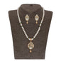 J Pearls Jhanvi 1 Line Pearl Sets - Real Pearl Jewelry