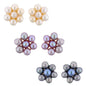 J Pearls Set Of 3 Pair Pearl Earrings - Real Pearl Jewelry