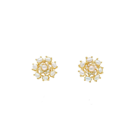 J Pearls Siddhi Pearl Earrings - Real Pearl Jewelry