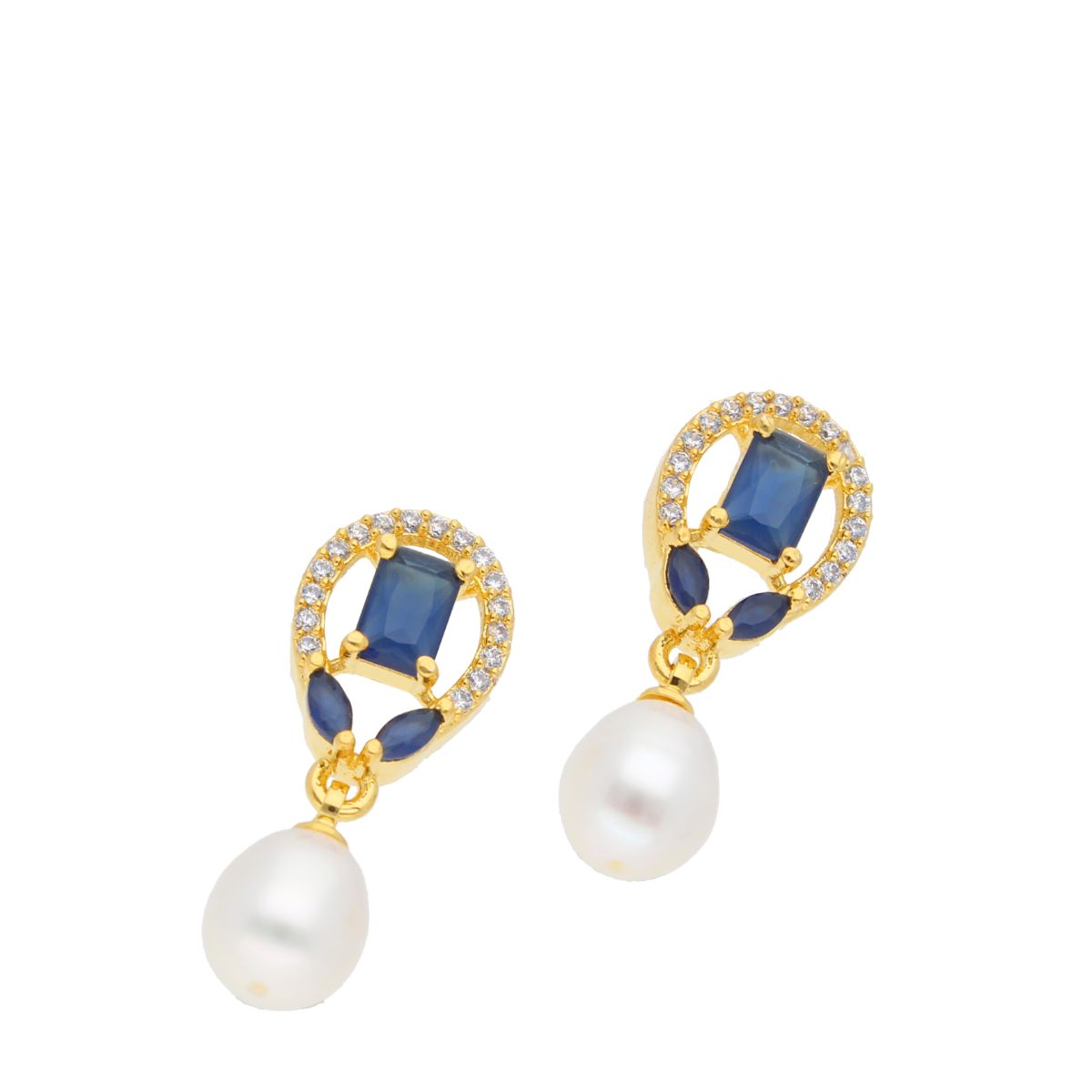 J Pearls Abanti Pearl Earrings - Real Pearl Jewelry