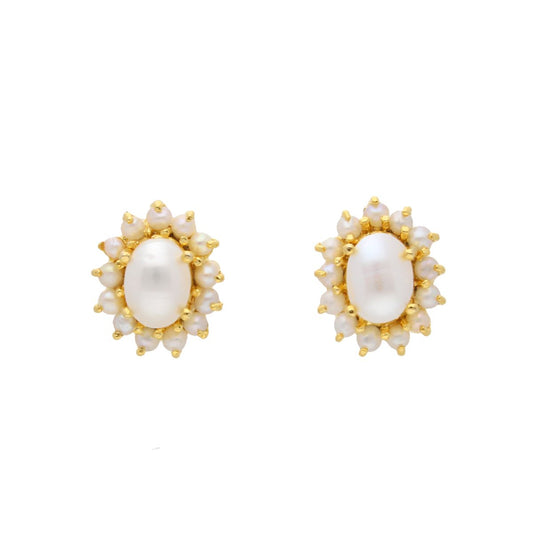 J Pearls Shine Pearl Earrings - Real Pearl Jewelry