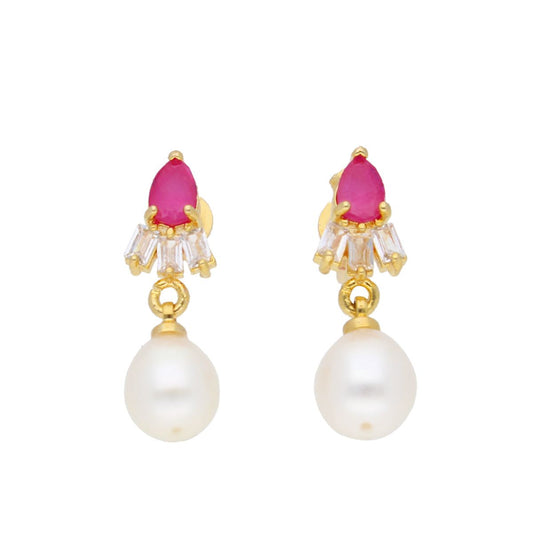 J Pearls Twinkle Pearl Earrings - Real Pearl Jewelry