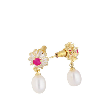 J Pearls Anahita Pearl Earrings - Real Pearl Jewelry