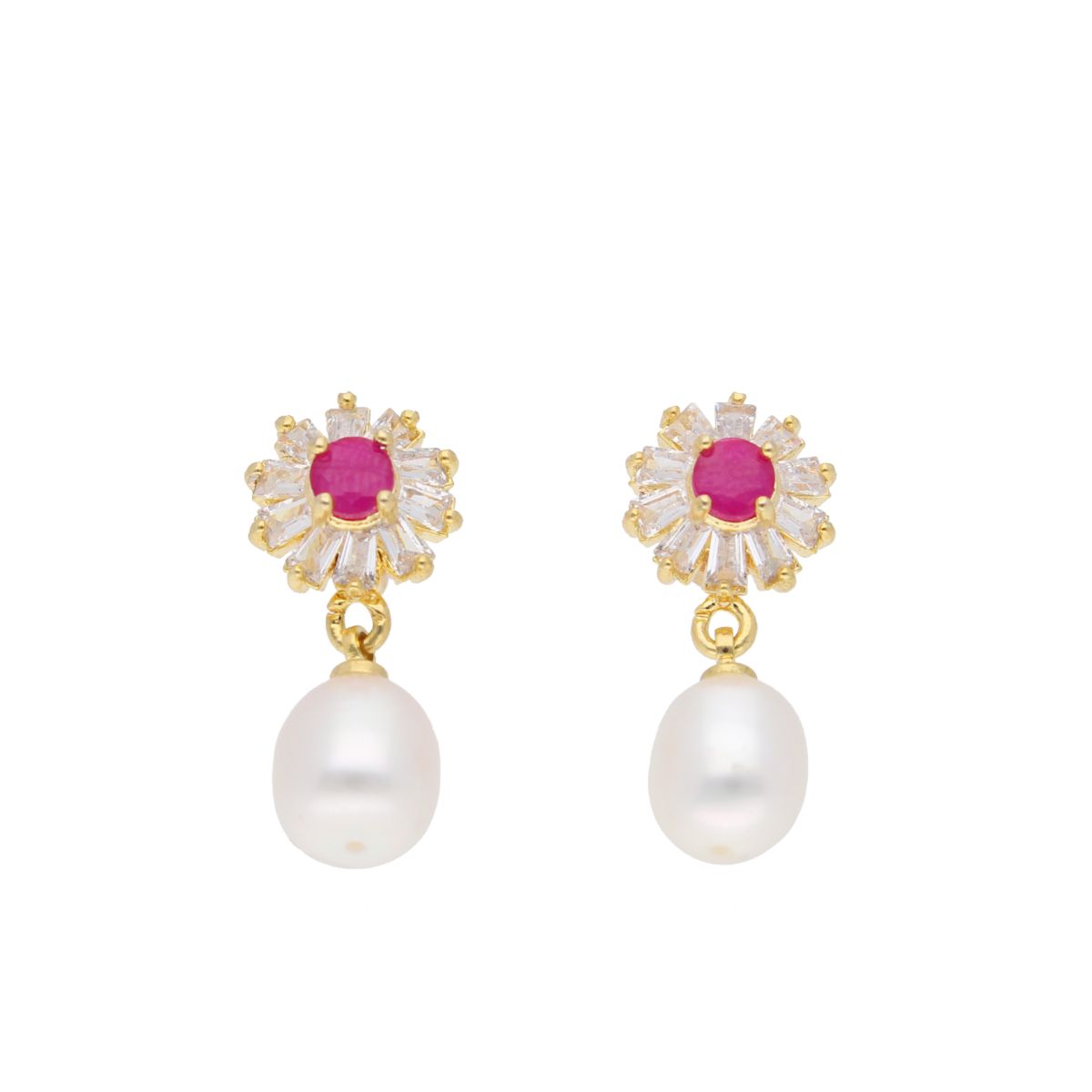 J Pearls Anahita Pearl Earrings - Real Pearl Jewelry