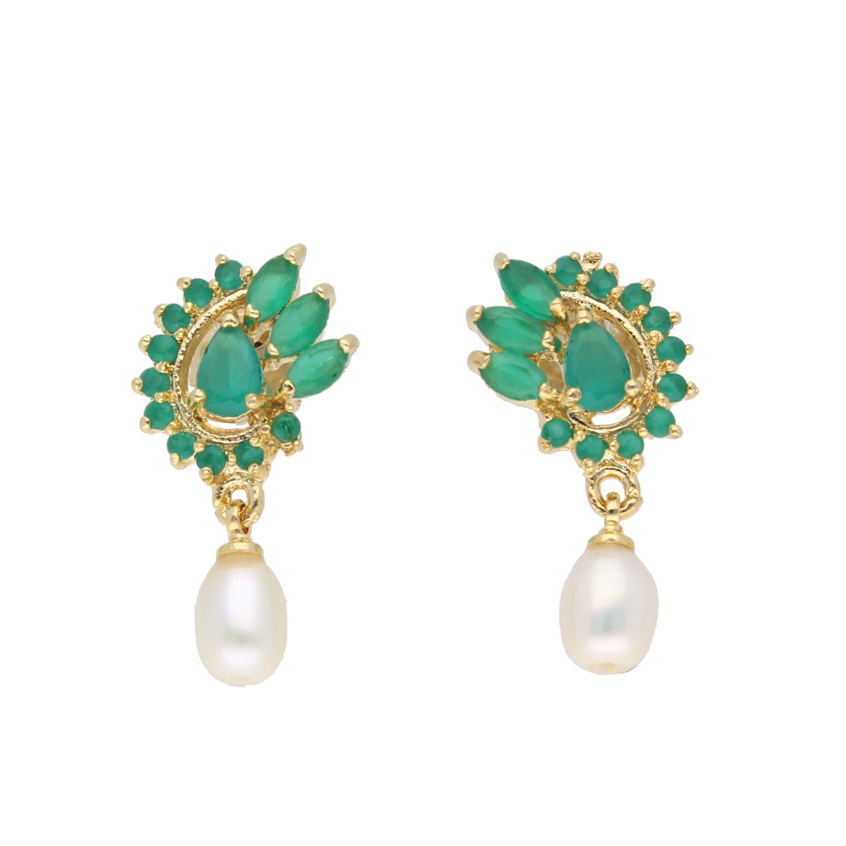 J Pearls Kiara Pearl Earrings - Real Pearl Jewelry