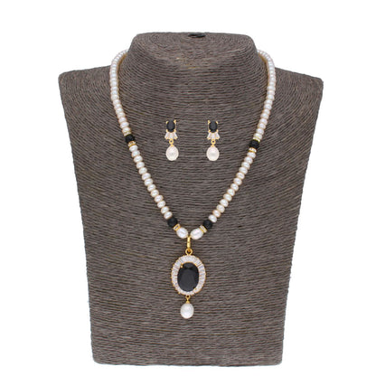 J Pearls Abanti Pearl Set - Real Pearl Jewelry