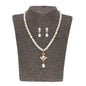 J Pearls Yashvi Pearl Set - Real Pearl Jewelry