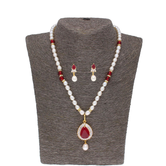 J Pearls Hiya Pearl Set - Real Pearl Jewelry