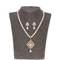 J Pearls Abarna Pearl Set - Real Pearl Jewelry