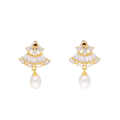 J Pearls Dharna Pearl Set - Real Pearl Jewelry