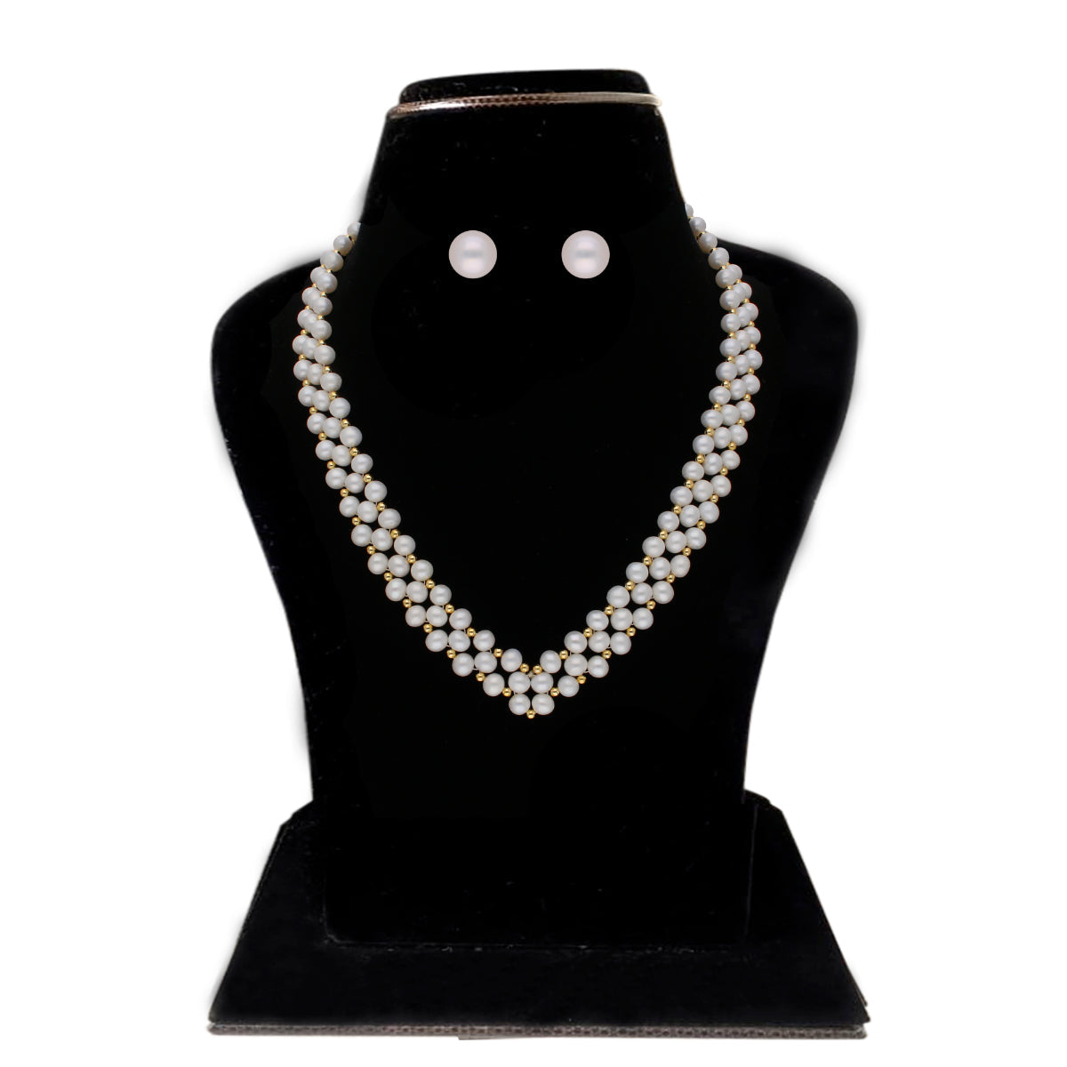 J Pearls Foolan 1 Line Pearl Sets - Real Pearl Jewelry