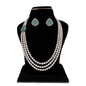 J Pearls Jabala 3 Lines Pearl Set - Real Pearl Jewelry