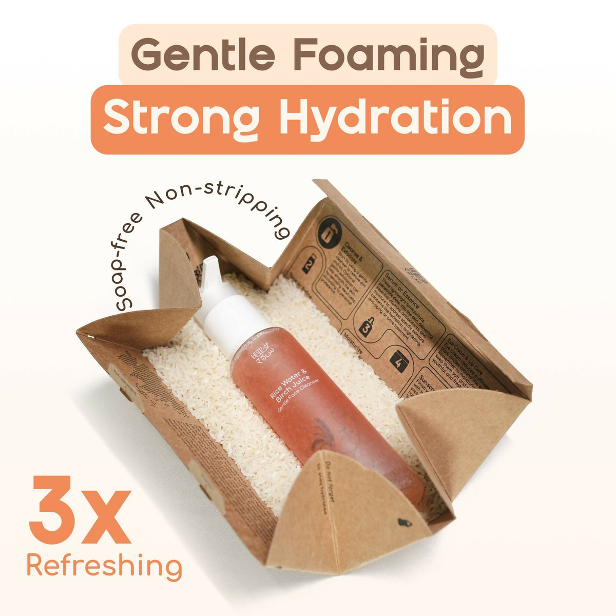 Beyond Rice Rice & Birch Juice - Gentle Face Cleanser