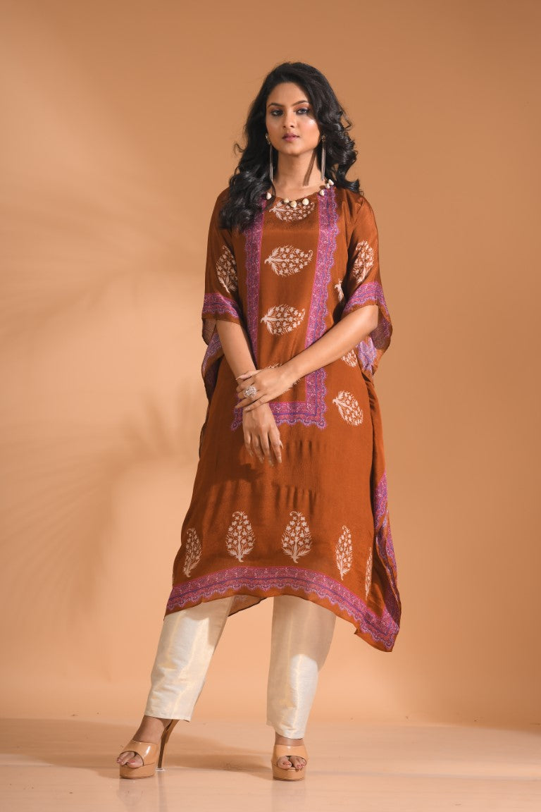 Morchari Co Ord Set With Hand Embroidery - Mustard