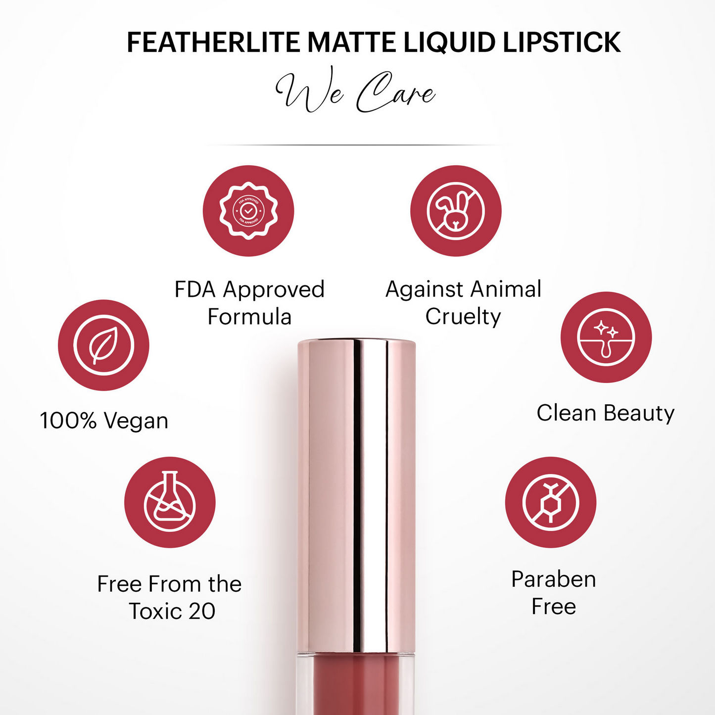 Parul Garg Beauty Featherlite Matte Liquid Lipstick - Cherish 22