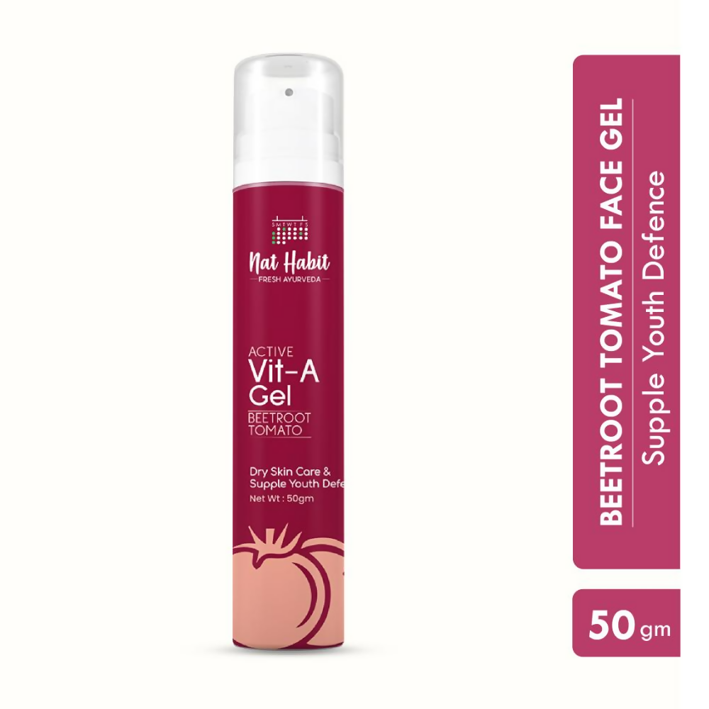Nat Habit Active Beetroot Tomato Vitamin A Face Gel