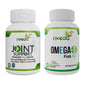 Nveda Omega 3 Fish Oil Capsules and Joint Support Tablets Combo